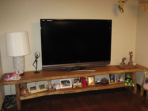 オーダー家具　けやきテレビボード